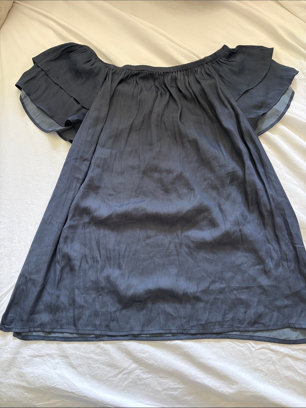 LOFT Flutter Sleeve T Shirt - Picture 2 of 3